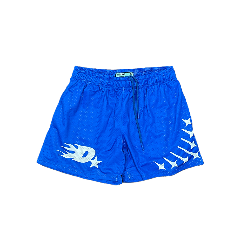 Invincible D Star Mesh Short - Dallas Texas - Blue