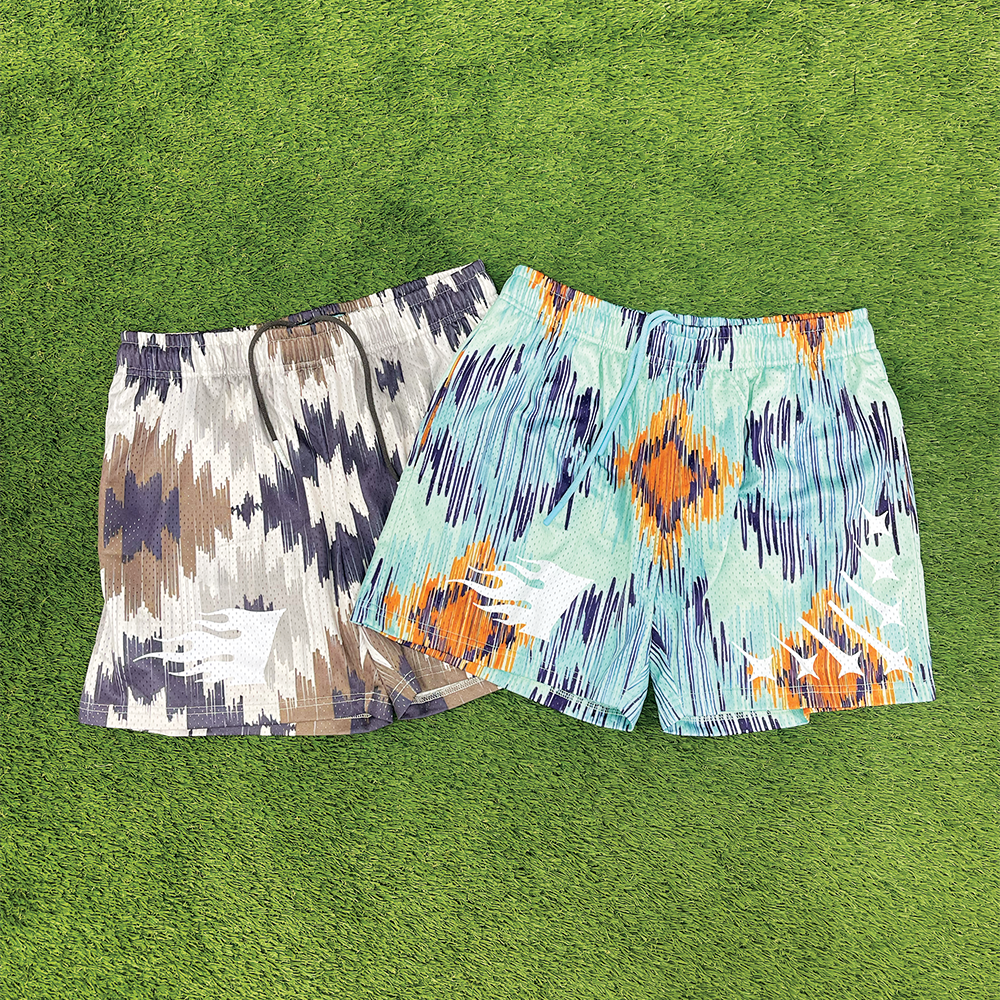 Invincible Exclusives Stained Glass and Mosaic Mesh Shorts - Premium Streetwear Brand