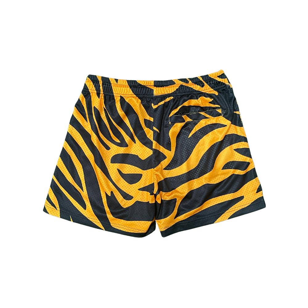 Invincible Exclusives Tiger Print Mesh Shorts