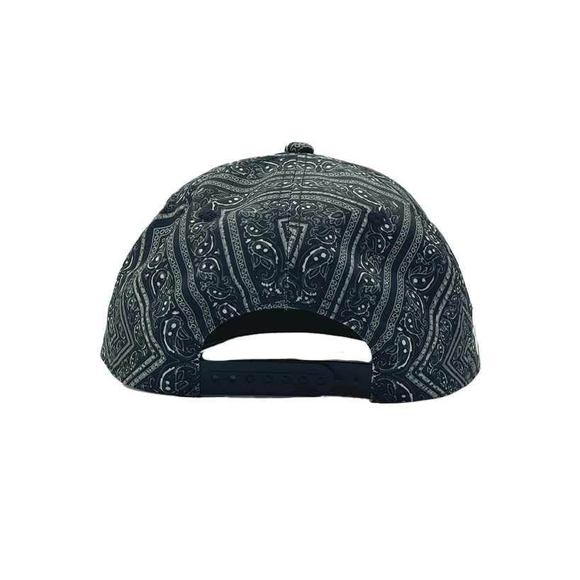 INV Staple Logo Snapback || Paisley Bandana