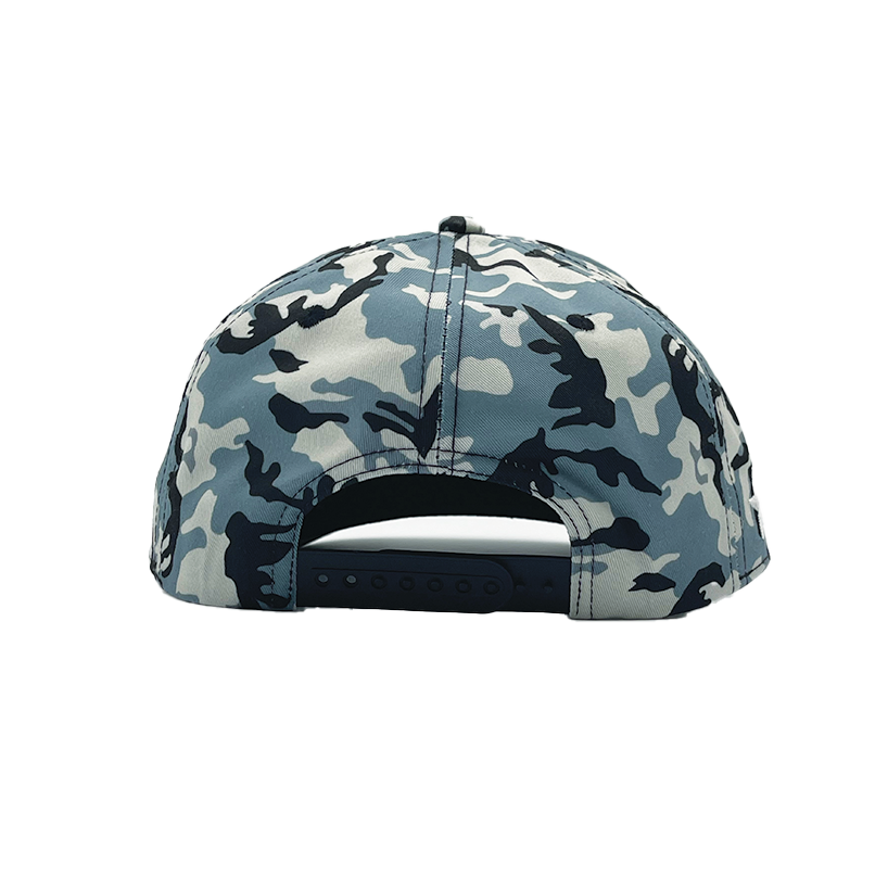 INV Staple Logo Snapback || Ocean Camo