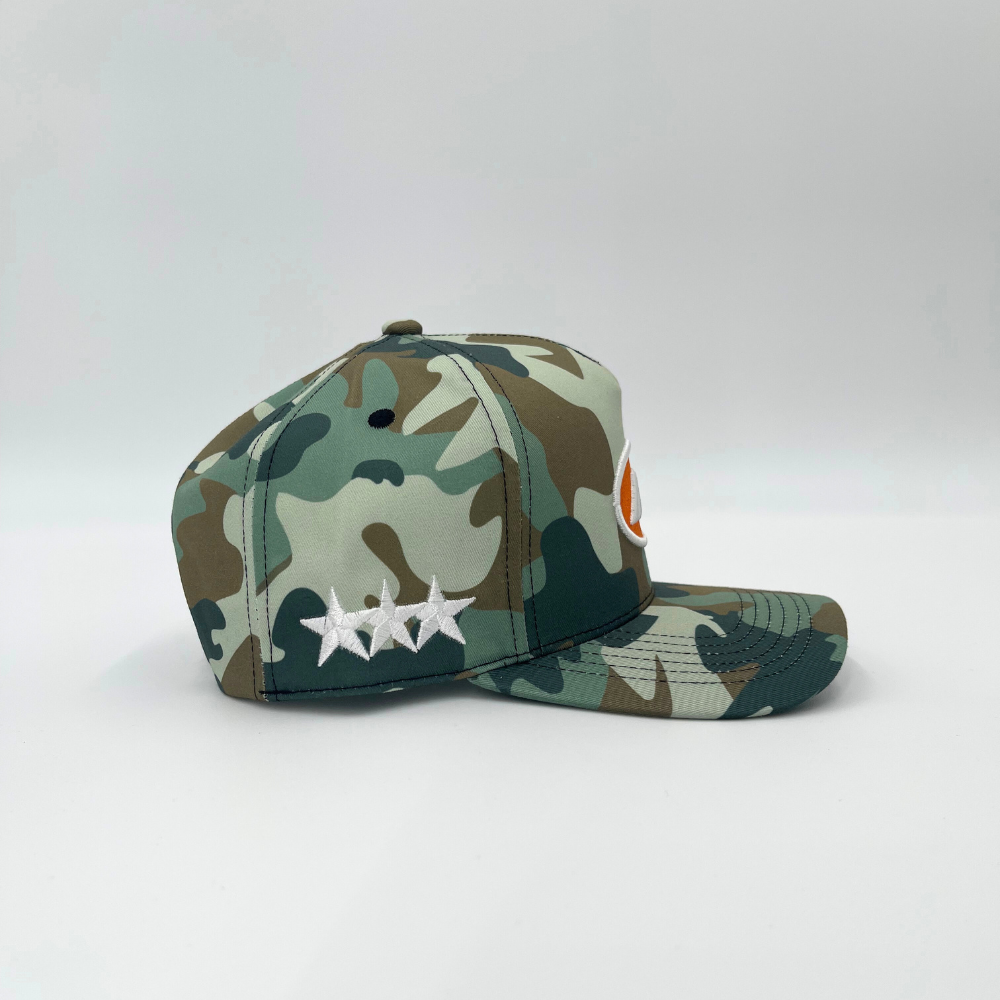 INV Staple Logo Snapback || Army Camo - Invincible Exclusives Streetwear Snapback Hat