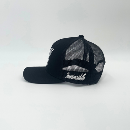 Invincible Exclusives Silence Speaks Butterfly Trucker Hat - Black - Streetwear brand for those on a mission