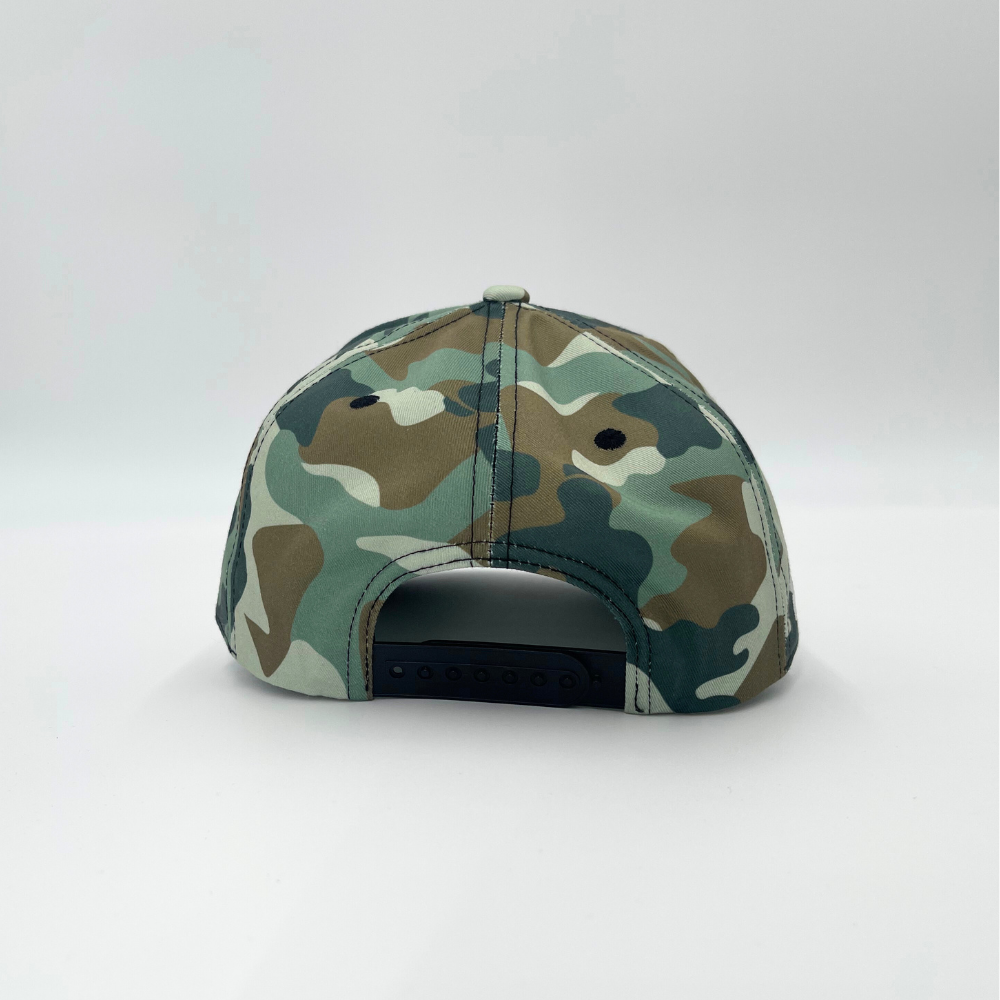 INV Staple Logo Snapback || Army Camo - Invincible Exclusives Streetwear Snapback Hat