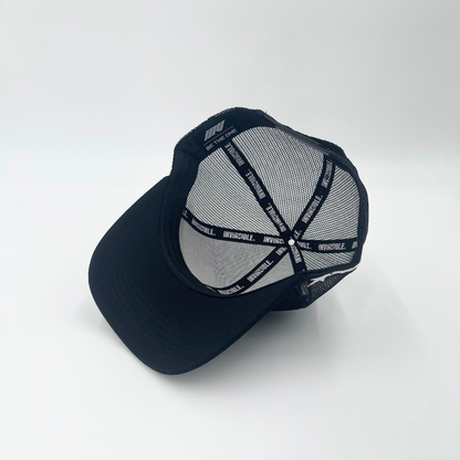 Invincible Exclusives Silence Speaks Butterfly Trucker Hat - Black - Streetwear brand for those on a mission