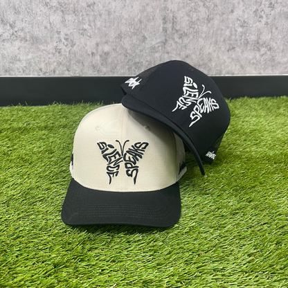 Invincible Exclusives Silence Speaks Butterfly Trucker Hat - Black - Streetwear brand for those on a mission