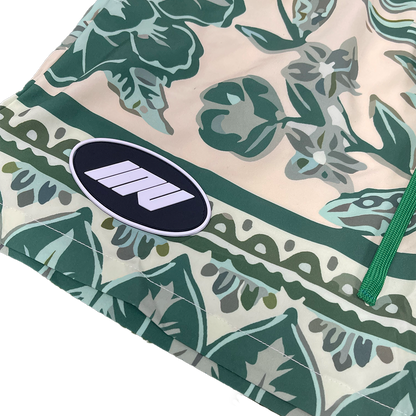 Aloha Swim Shorts || Green - Invincible Exclusives Mens Swimwear