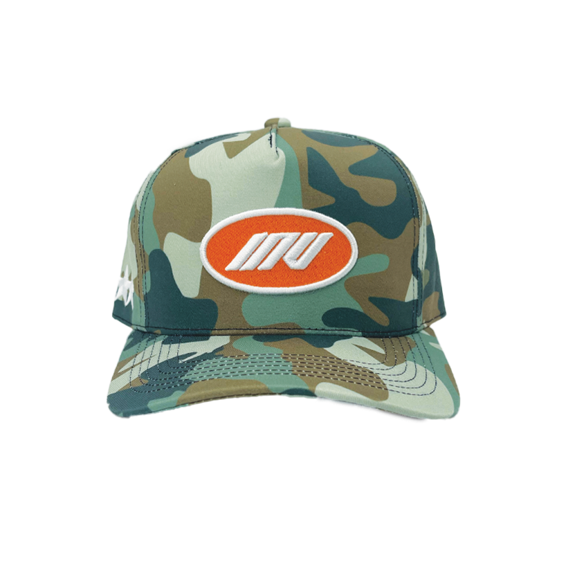 INV Staple Logo Snapback || Army Camo - Invincible Exclusives Streetwear Snapback Hat