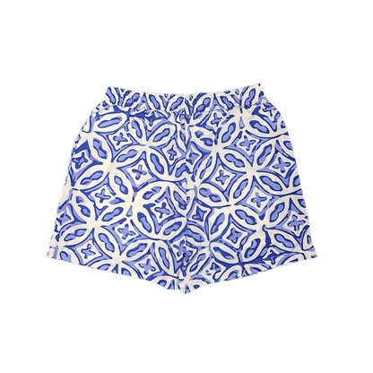 Illusion Swim Shorts || Blue - Invincible Exclusives Mens Swimwear