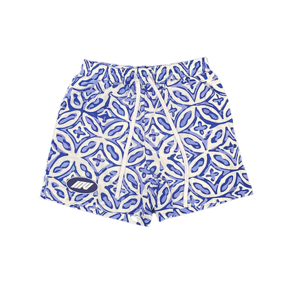 Illusion Swim Shorts || Blue - Invincible Exclusives Mens Swimwear