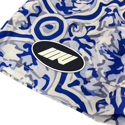 Mirage Swim Shorts || Blue - Invincible Exclusives Mens Swimwear