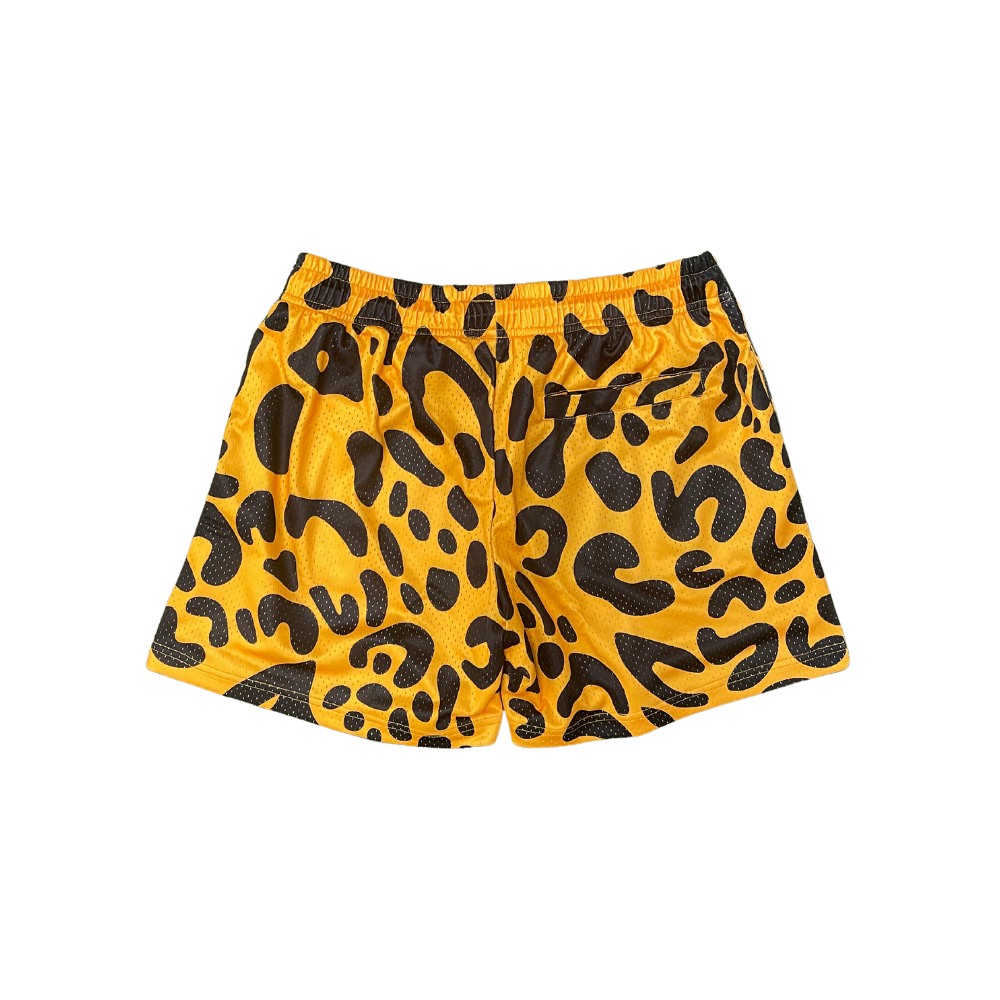 Invincible Exclusives Cheetah Print Mesh Shorts