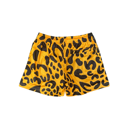 Invincible Exclusives Cheetah Print Mesh Shorts