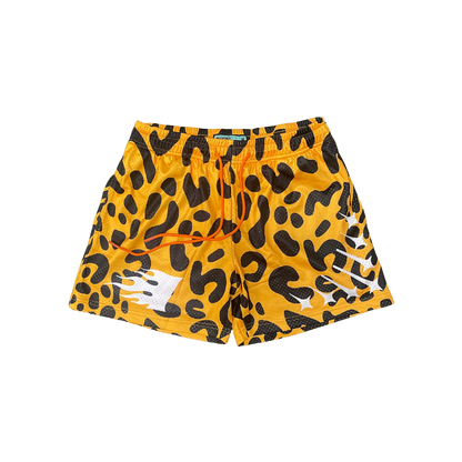 Invincible Exclusives Cheetah Print Mesh Shorts