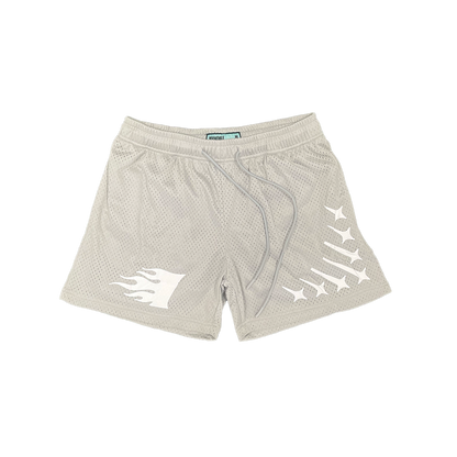 Invincible Exclusives Streetwear Mesh Shorts Gray