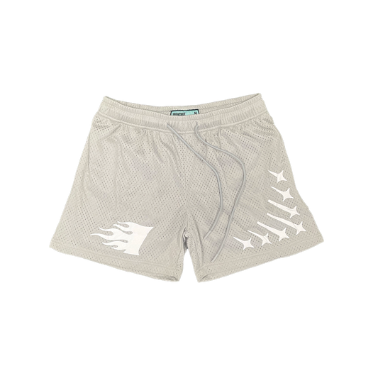 Invincible Exclusives Streetwear Mesh Shorts Gray