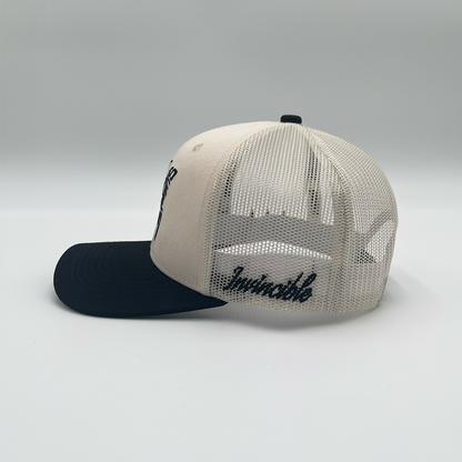 Invincible Exclusives Silence Speaks Butterfly Trucker Hat - Black - Streetwear brand for those on a mission