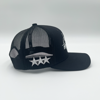 Invincible Exclusives Point Blank Trucker Hat - Black - Streetwear brand for those on a mission