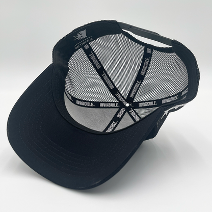 Invincible Exclusives Point Blank Trucker Hat - Black - Streetwear brand for those on a mission