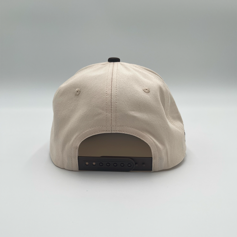 Invincible Exclusives Flaming Brim Snapback Hat - Brown - Streetwear brand for those on a mission