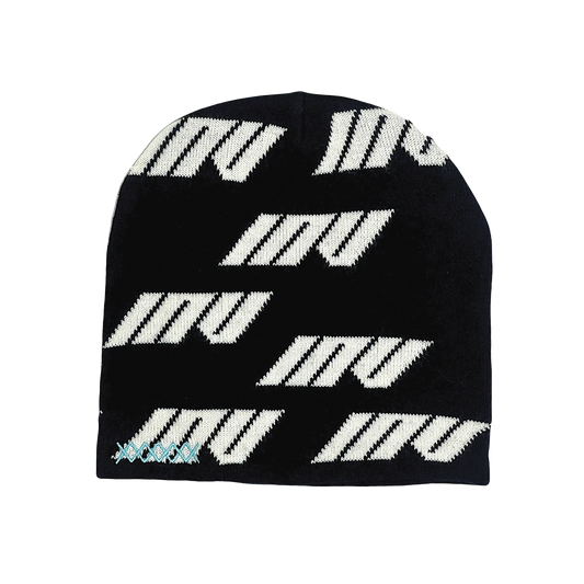 Invincible Exclusives INV Logo Pattern Beanie - Black