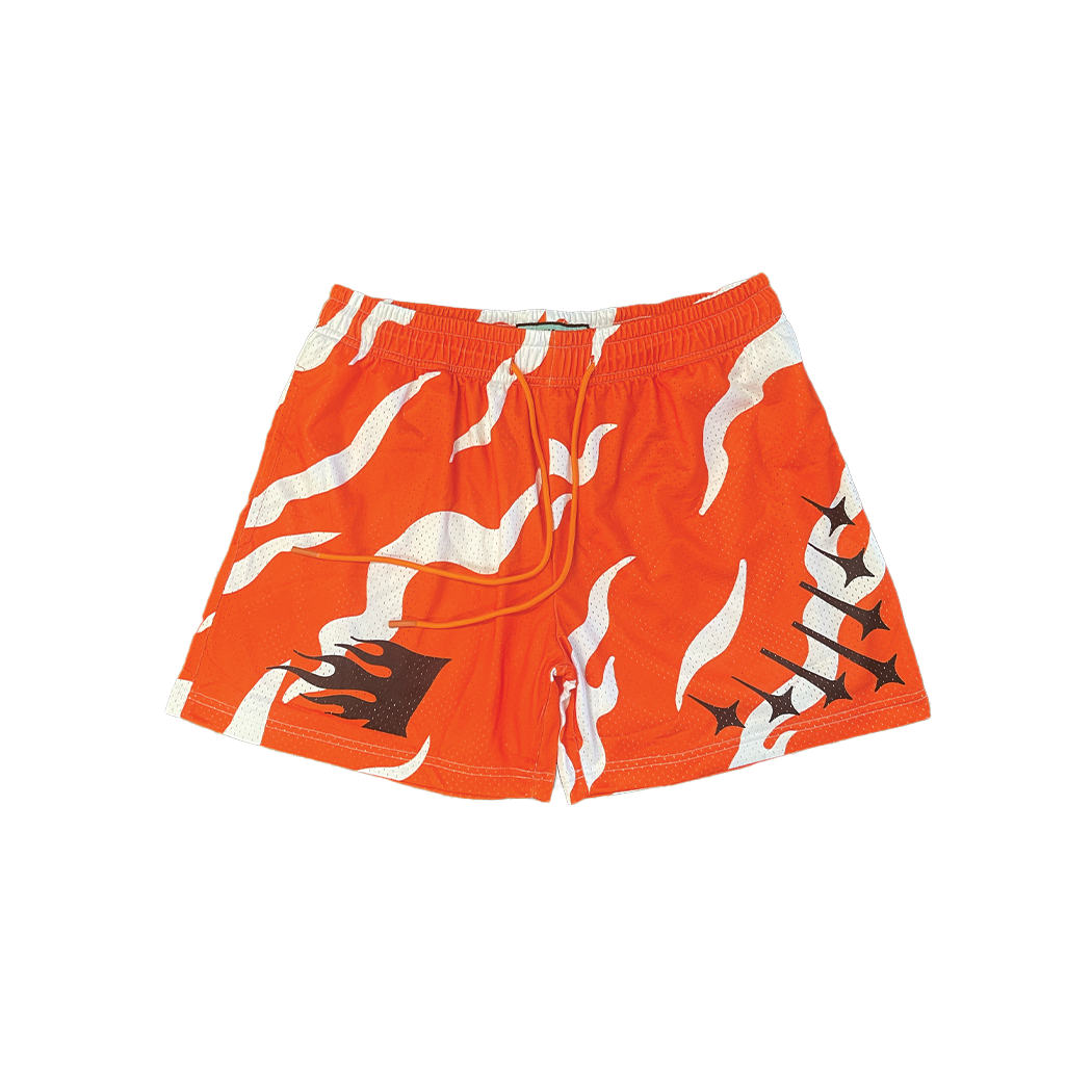 Invincible Exclusives Inferno Mesh Shorts | Streetwear / Athletic Mesh Shorts