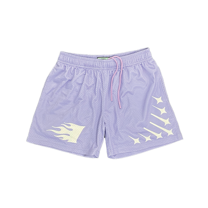 Staple Mesh Shorts || Lavender - Invincible Exclusives Mesh Shorts