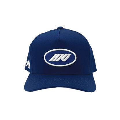 INV Staple Logo Snapback || Navy - Invincible Exclusives Streetwear Snapback Hat