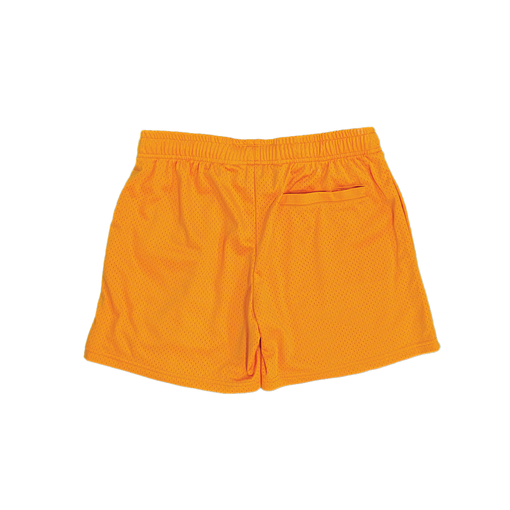 Staple Mesh Shorts || Orange - Invincible Exclusives Mesh Shorts