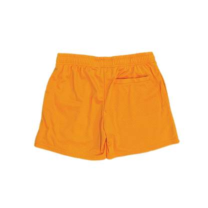 Staple Mesh Shorts || Orange - Invincible Exclusives Mesh Shorts