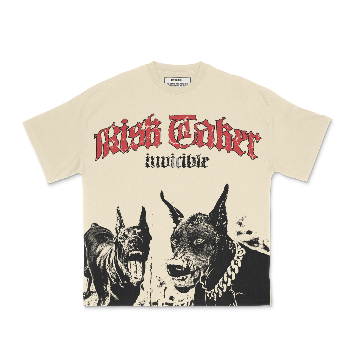 Risk Taker Graphic Tee - Invincible Exclusives Streetwear