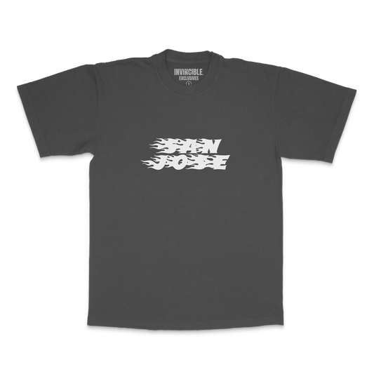 San Jose T-Shirt Vintage Black