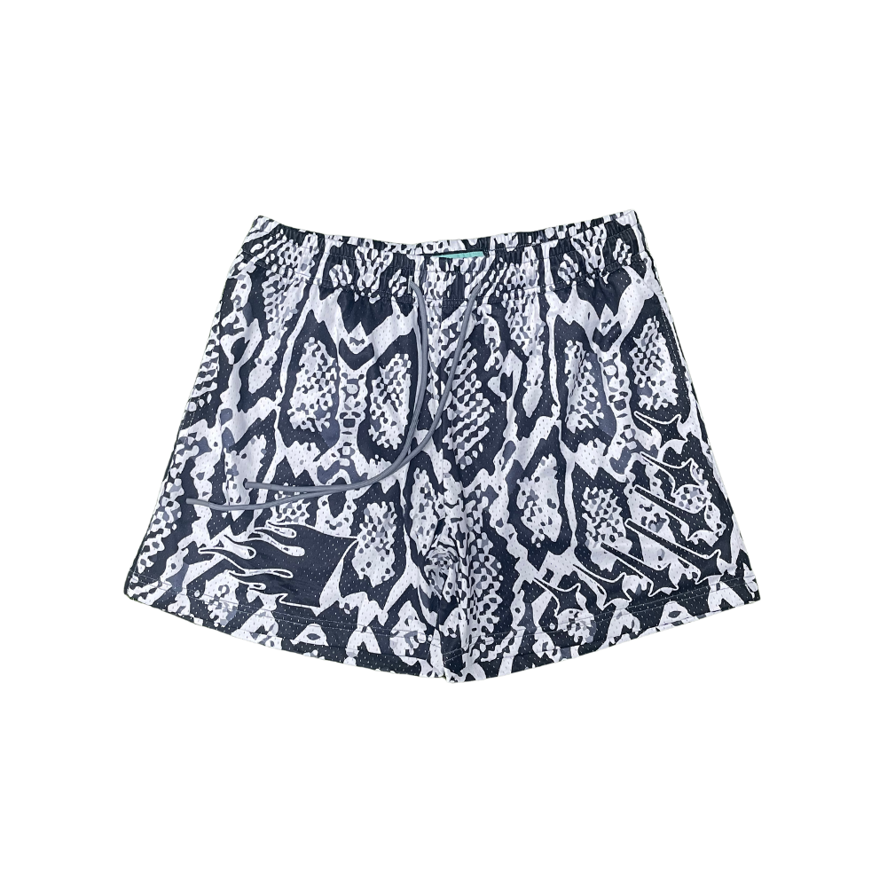 Invincible Exclusives Snakeskin Print Mesh Shorts