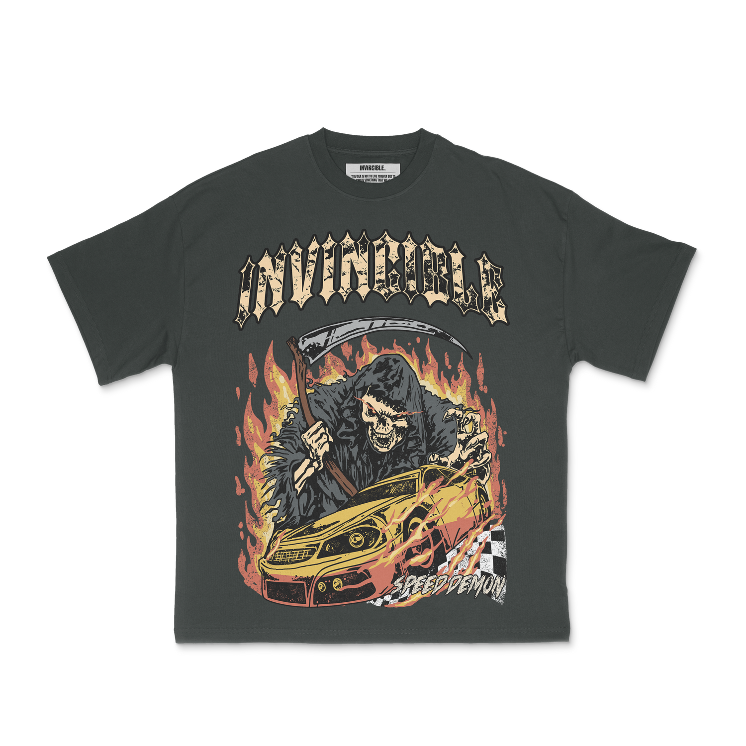 Speed Demon Tee - Invincible Exclusives Streetwear