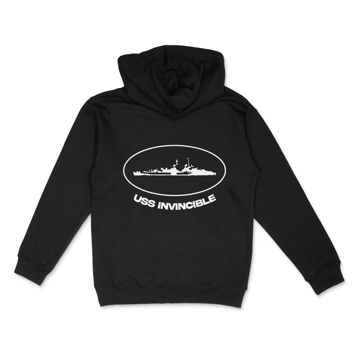 The USS Invincible Hoodie - Black - Invincible Exclusives