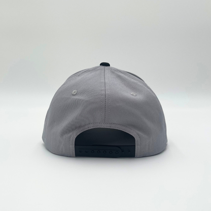 Invincible Exclusives INV Staple Snapback Hat - Gray / Black - Streetwear brand for those on a mission