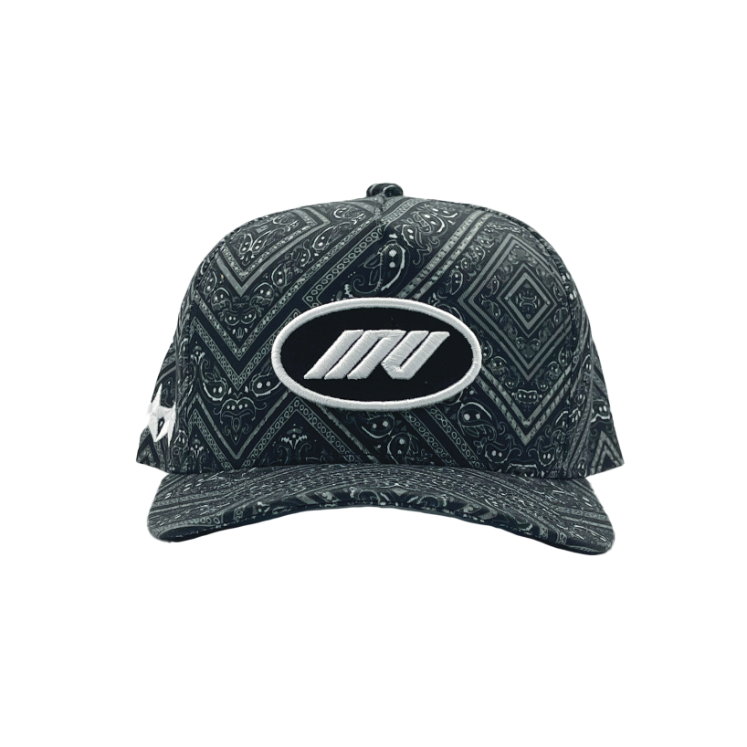 INV Staple Logo Snapback || Paisley Bandana