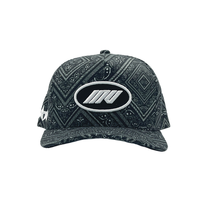 INV Staple Logo Snapback || Paisley Bandana