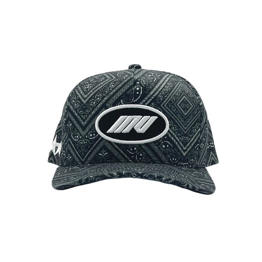 INV Staple Logo Snapback || Paisley Bandana