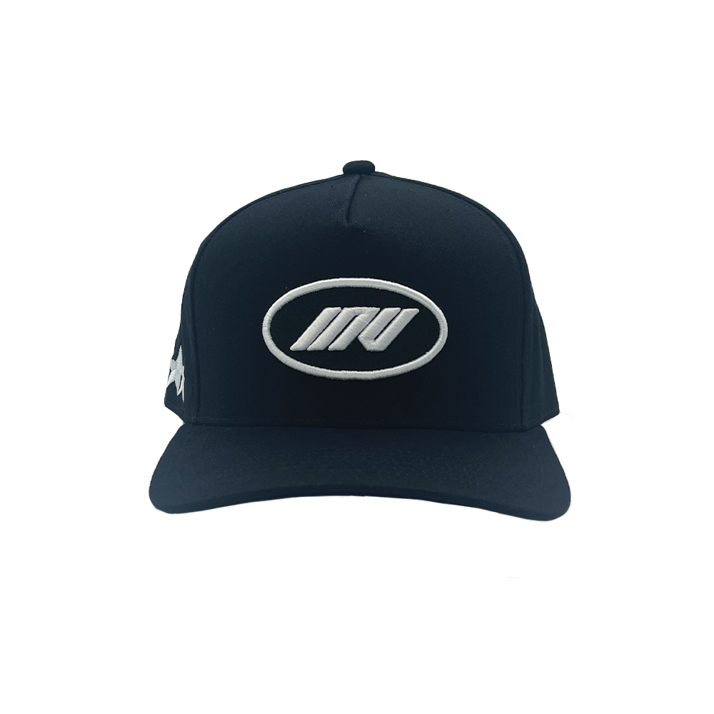 Invincible Exclusives INV Staple Snapback Hat - Black - Streetwear brand for those on a mission