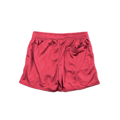 Invincible Exclusives Staple Mesh Shorts || Burgundy