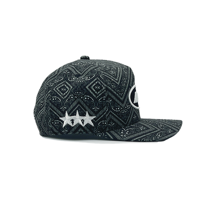 INV Staple Logo Snapback || Paisley Bandana
