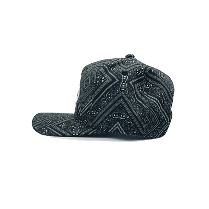 INV Staple Logo Snapback || Paisley Bandana